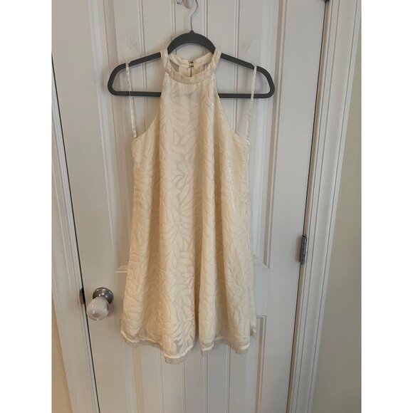 Lily Pulitzer Leafy Fern Velvet Burnout Quinn dress In Resort White Sz XS - Picture 3 of 7